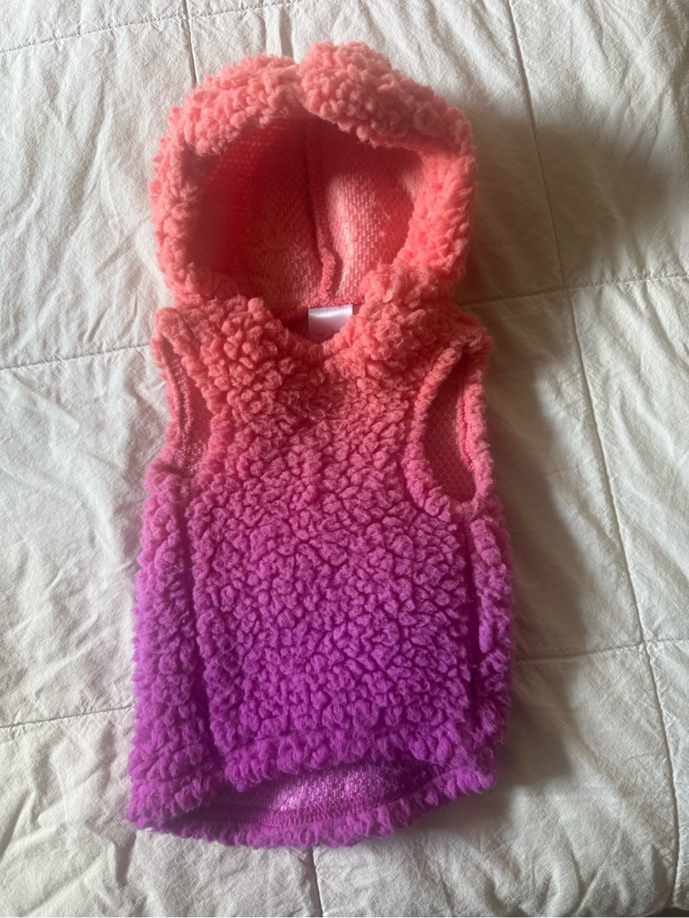 Dog/Cat/Pet Sweater Hoodie Size XS Justice Brand Warm Sherpa Like Material